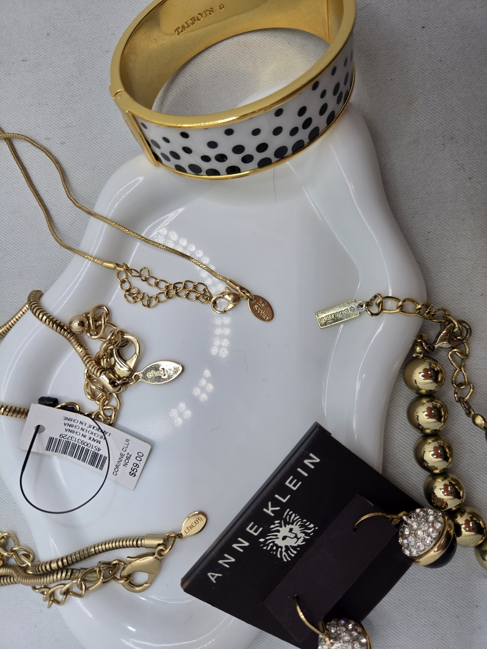 HUGE ​52pc Vintage & Modern Jewelry Lot CHICO'S TALBOTS ANNE KLEIN Necklaces Ear - Picture 15 of 15